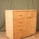Rattan chest of drawers