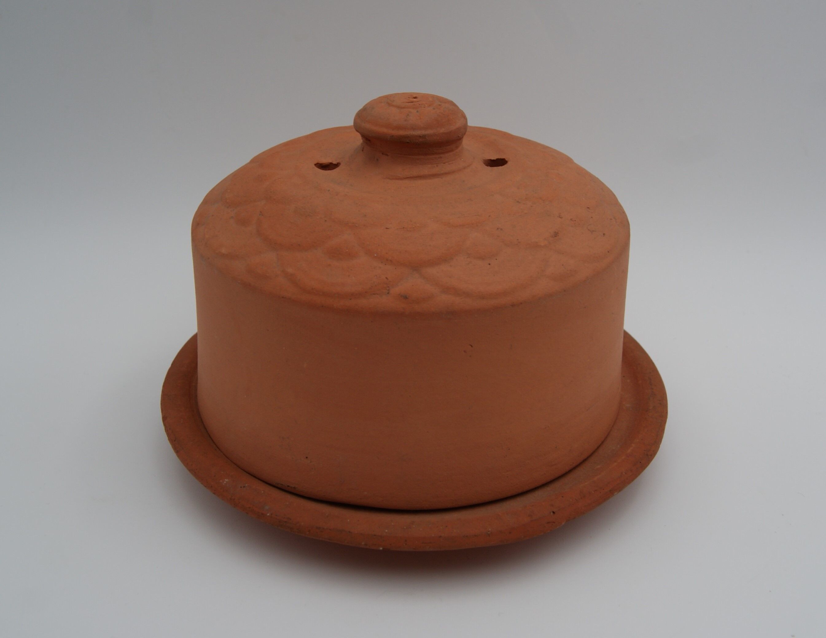 Vintage terracotta butter bell