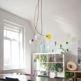 Adjustable Alien Copper langing lamp