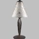 Lampe art deco verre signé muller frères