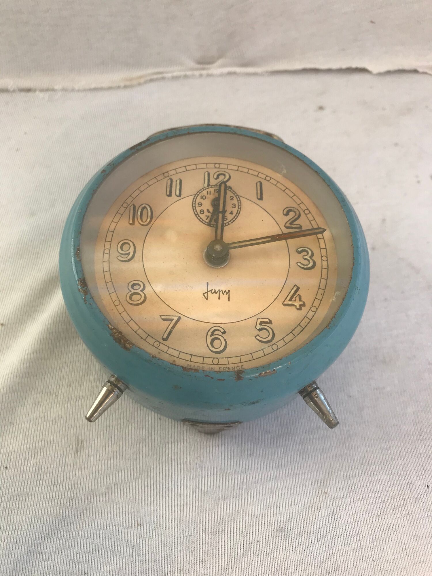 Former JAPY Awakening Metal Blue Decoration 70 Vintage Years