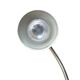Veneta Lumi articulated red desk lamp, 60s