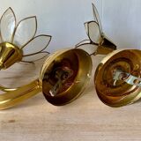 Appliques laiton et nacre