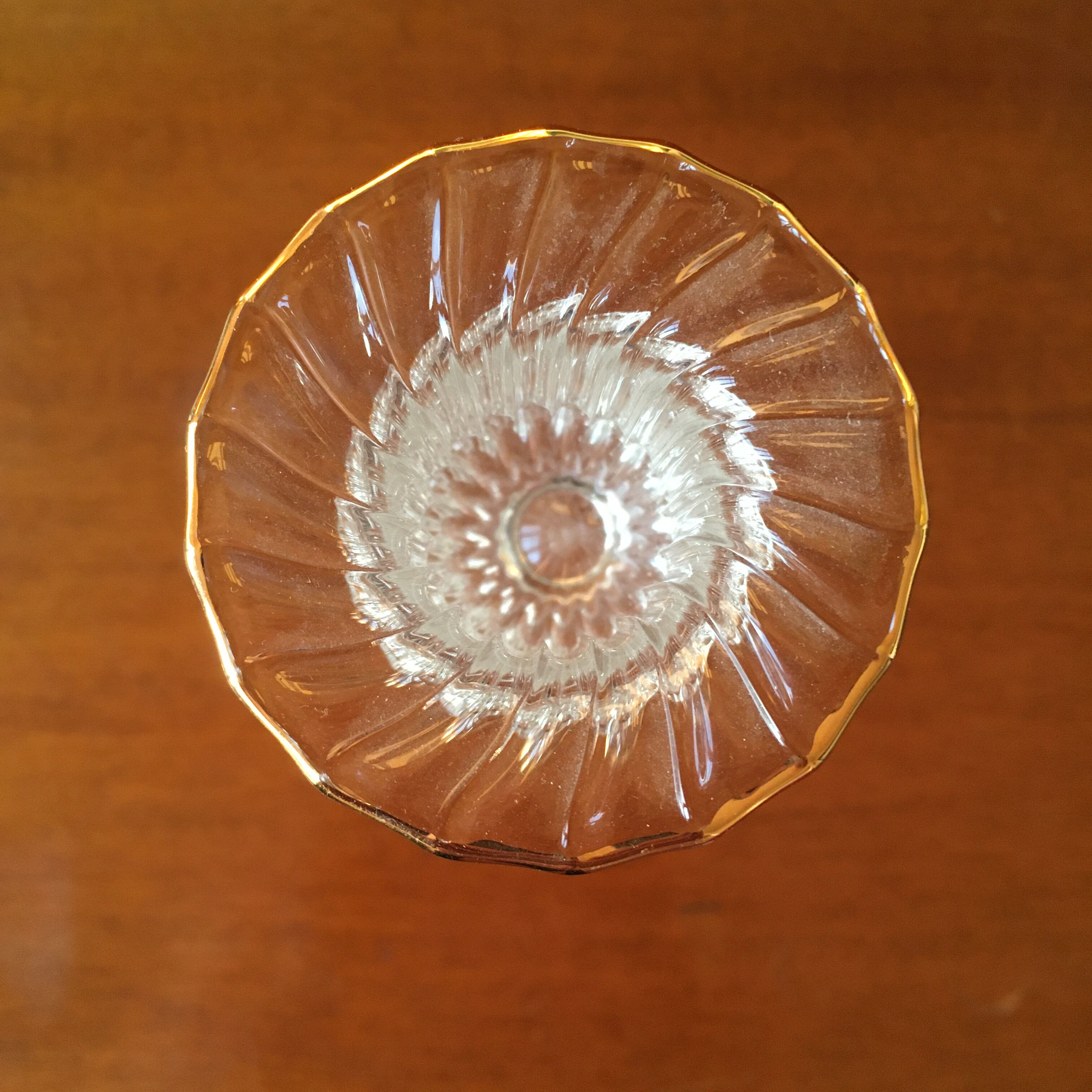 Murano glass candlestick