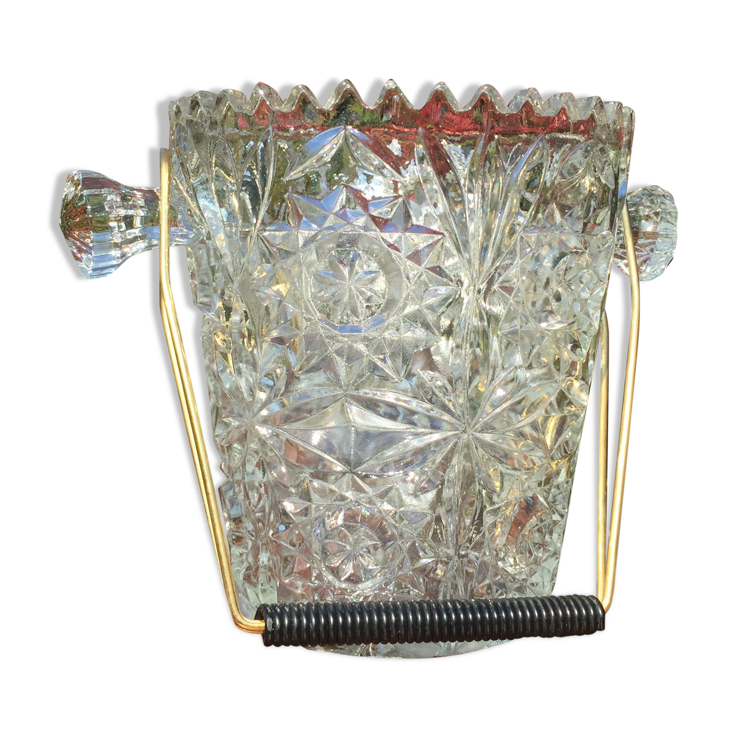 Vintage ice cube bucket