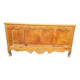 antique headboard in cherry wood