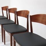 Set of 4 Danish chairs Jydsk Mobelindustri, 1960s