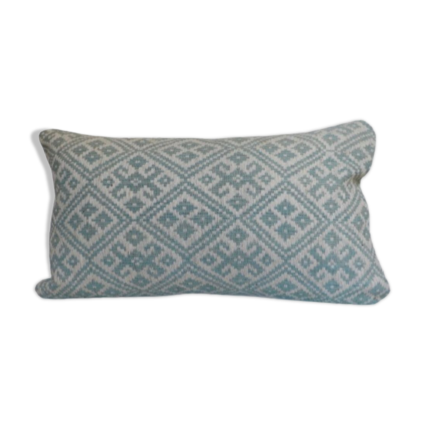 Sky blue cushion