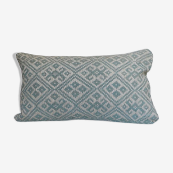 Sky blue cushion