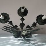 Wall lamp iron and sheet metal