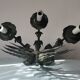 Wall lamp iron and sheet metal
