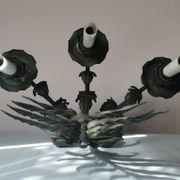 Wall lamp iron and sheet metal