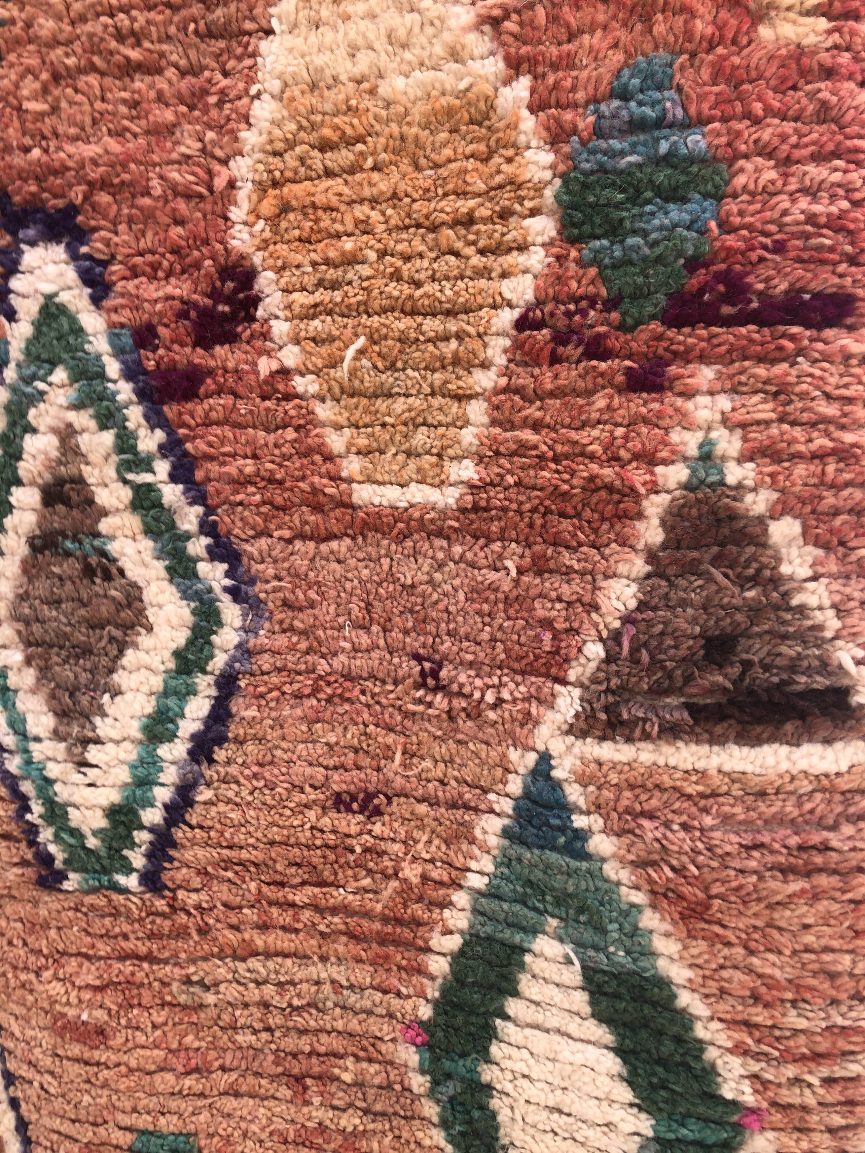 Moroccan Berber carpet Boujaad 2,44x1.46m