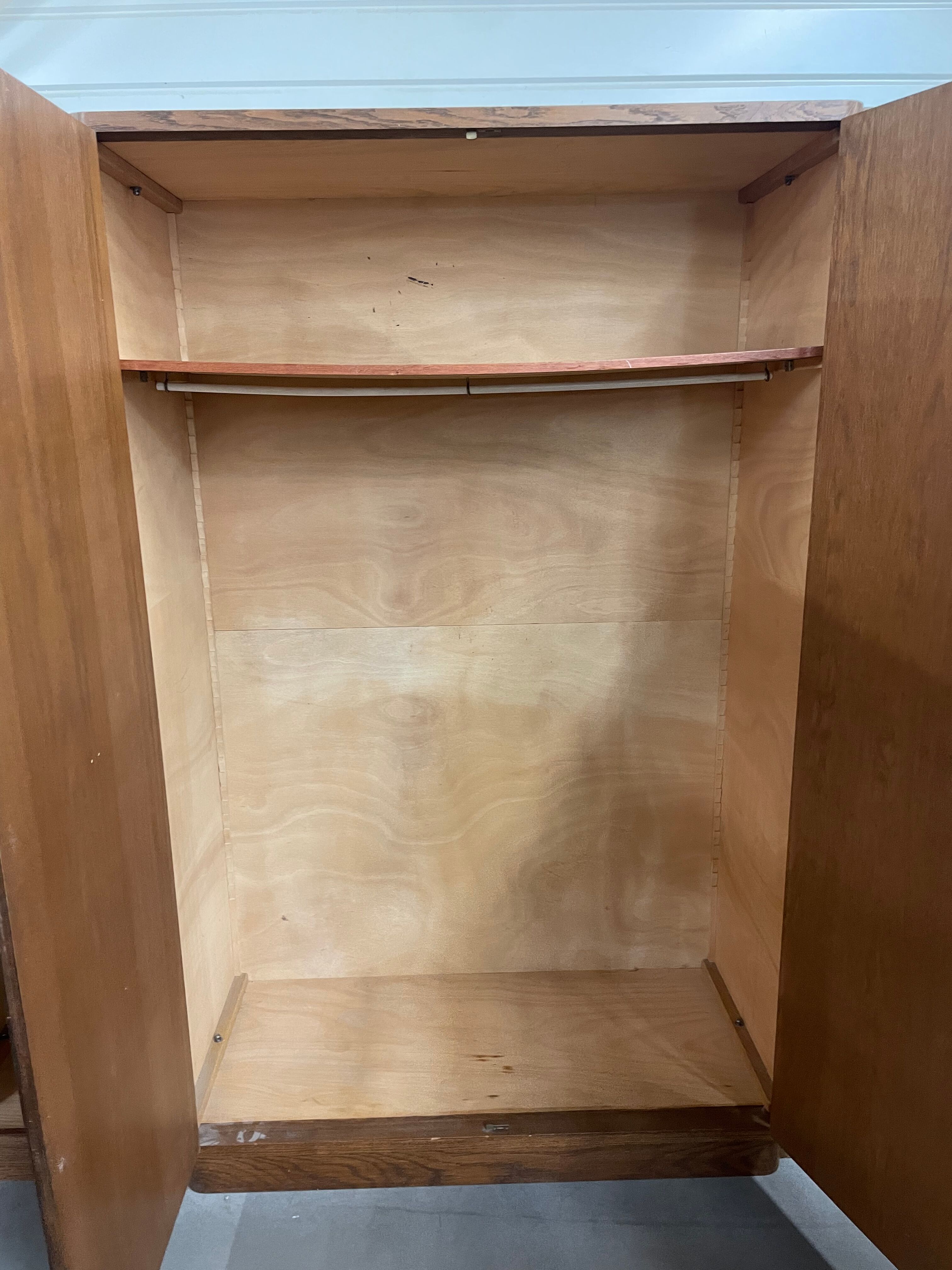 Solid oak dressing room 1960