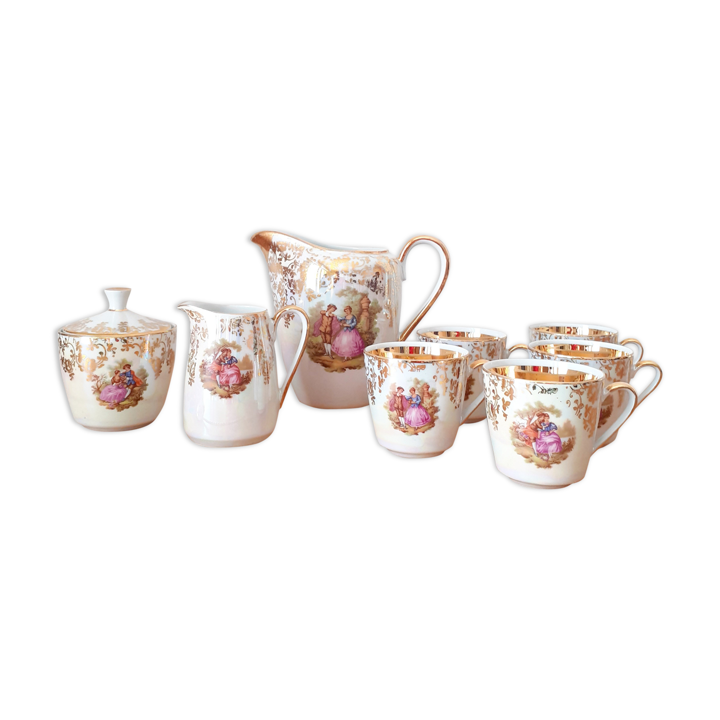 Porcelain coffee service