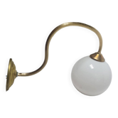 Vintage Art Deco wall lamp, Poland, 1950s