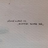 Duo of drawings Florence Italy