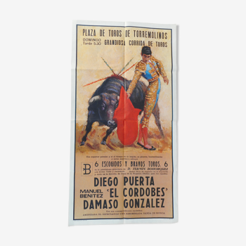 Bullfighting poster