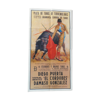 Bullfighting poster