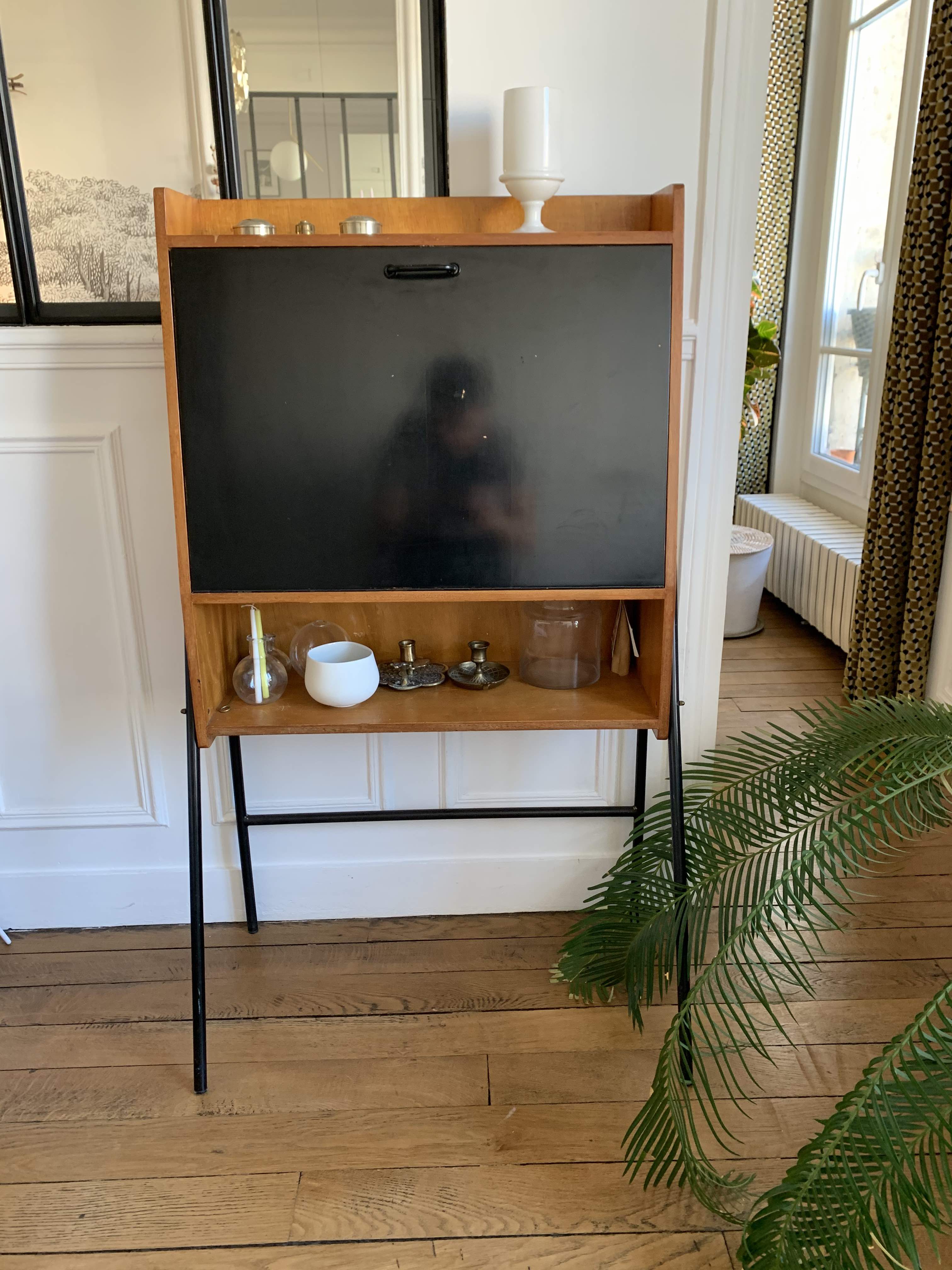 Vintage secretary France circa 1950