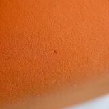 Armchair "space age" foam and orange jersey. Circa 1970