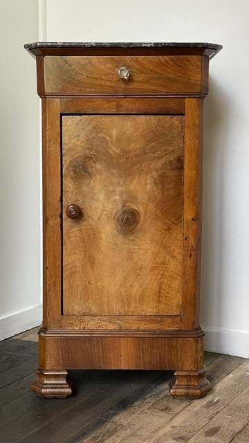 Antique Marble Bedside Table