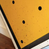 Old enamelled plate mechanical signaling sncf