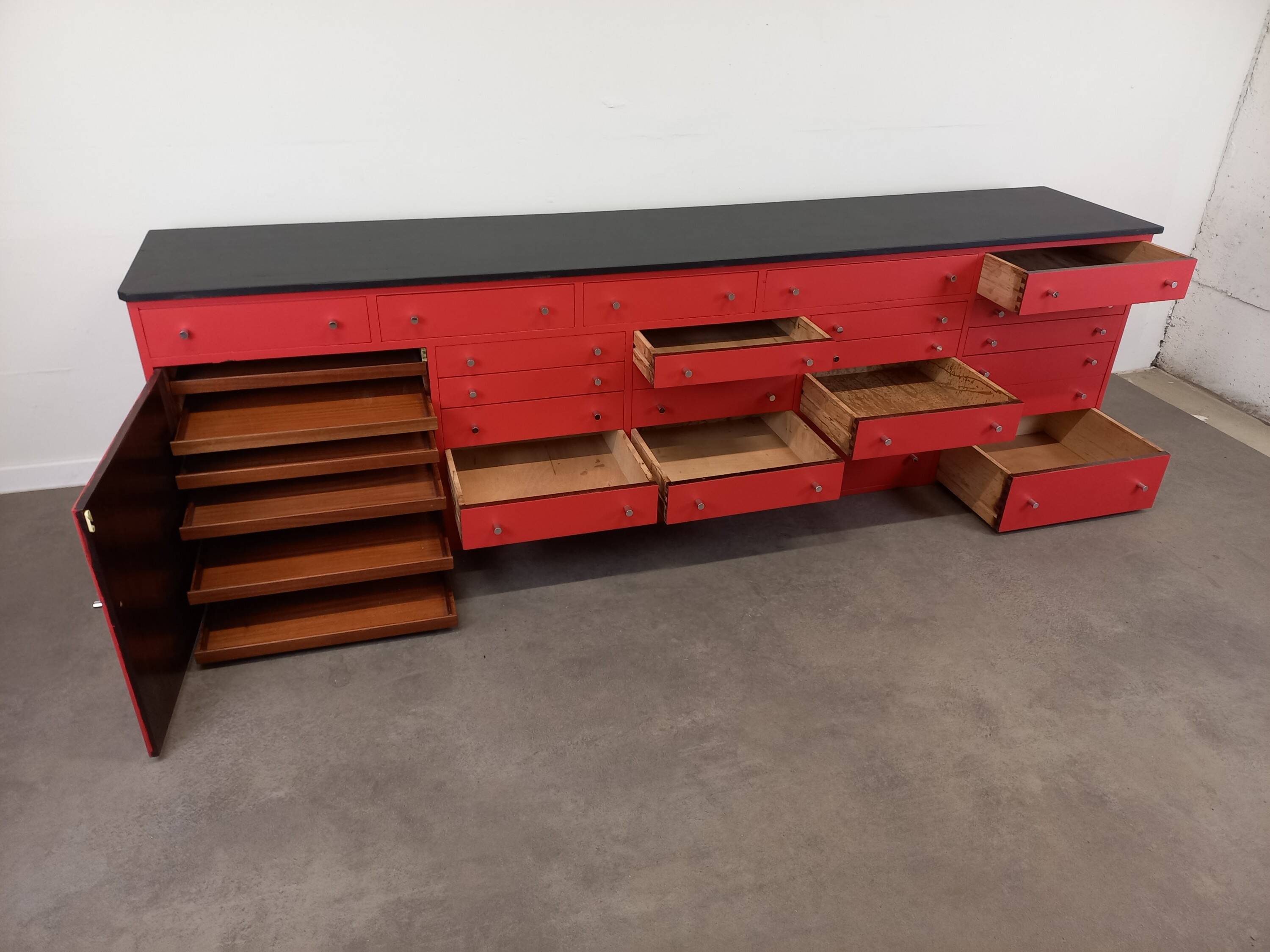 Optician's drawer unit