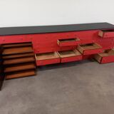 Optician drawer cabinet