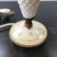 Former Laiton Body Lamp - Glass - White Opaline - Vintage Lampshade