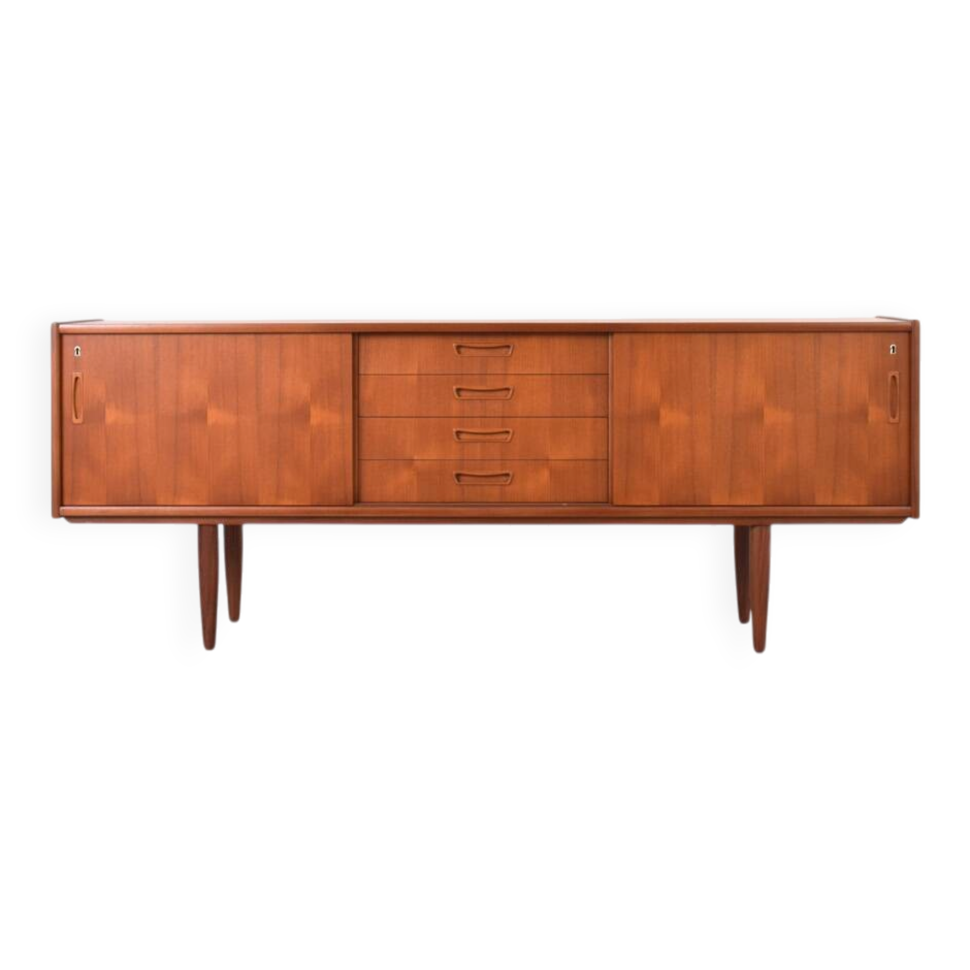 Mid-Century Danish Teak Sideboard, 1960s.
