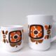 Vintage pitcher and mug Mobil