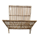 Rattan magazine rack from the 60s