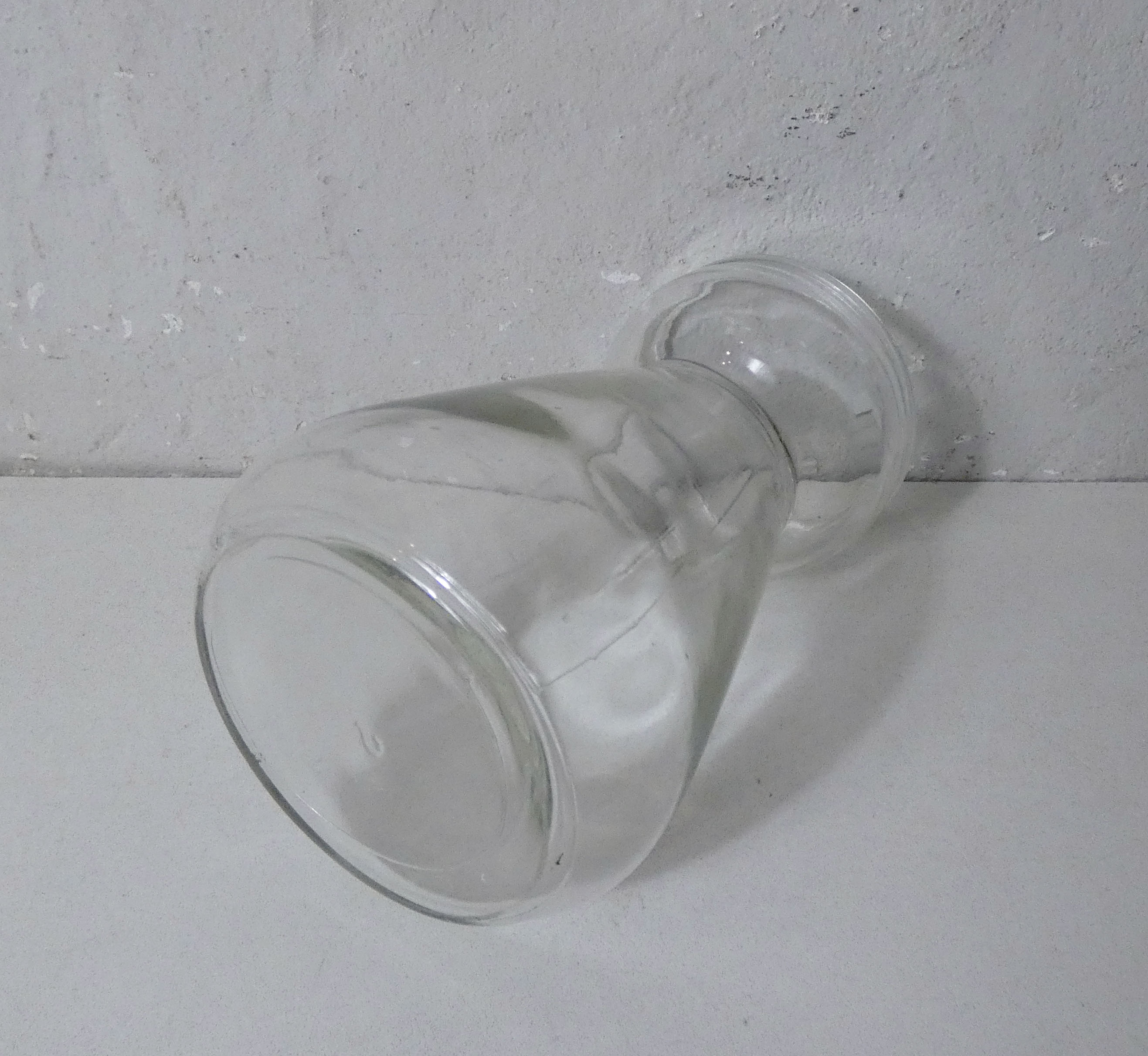 Vase à bulbe jacinthe en verre épais