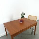 Table de salle à manger extensible en teck