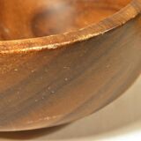 Two wooden bowls 15 cm