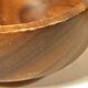 Two wooden bowls 15 cm
