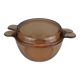 Old amber vision flat casserole dish 2.5l