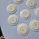 Set of 8 Flat Plates Barfleur Model Sarreguemines Manufacture