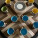 Vintage Pralignan coffee set