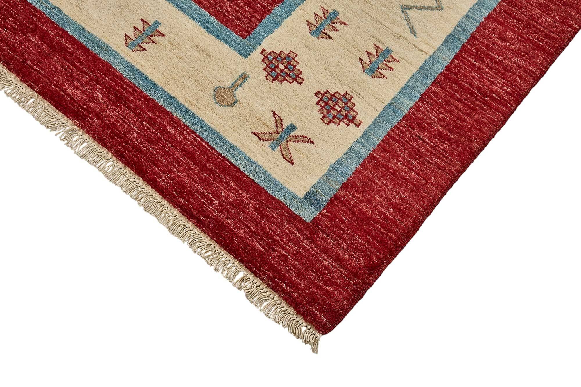Turkish Handknotted Wool Oushak Rug 173 cm x 244 cm