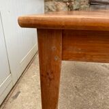 Solid wood dining farmhouse with 1 drawer 1930 156x76x72cm