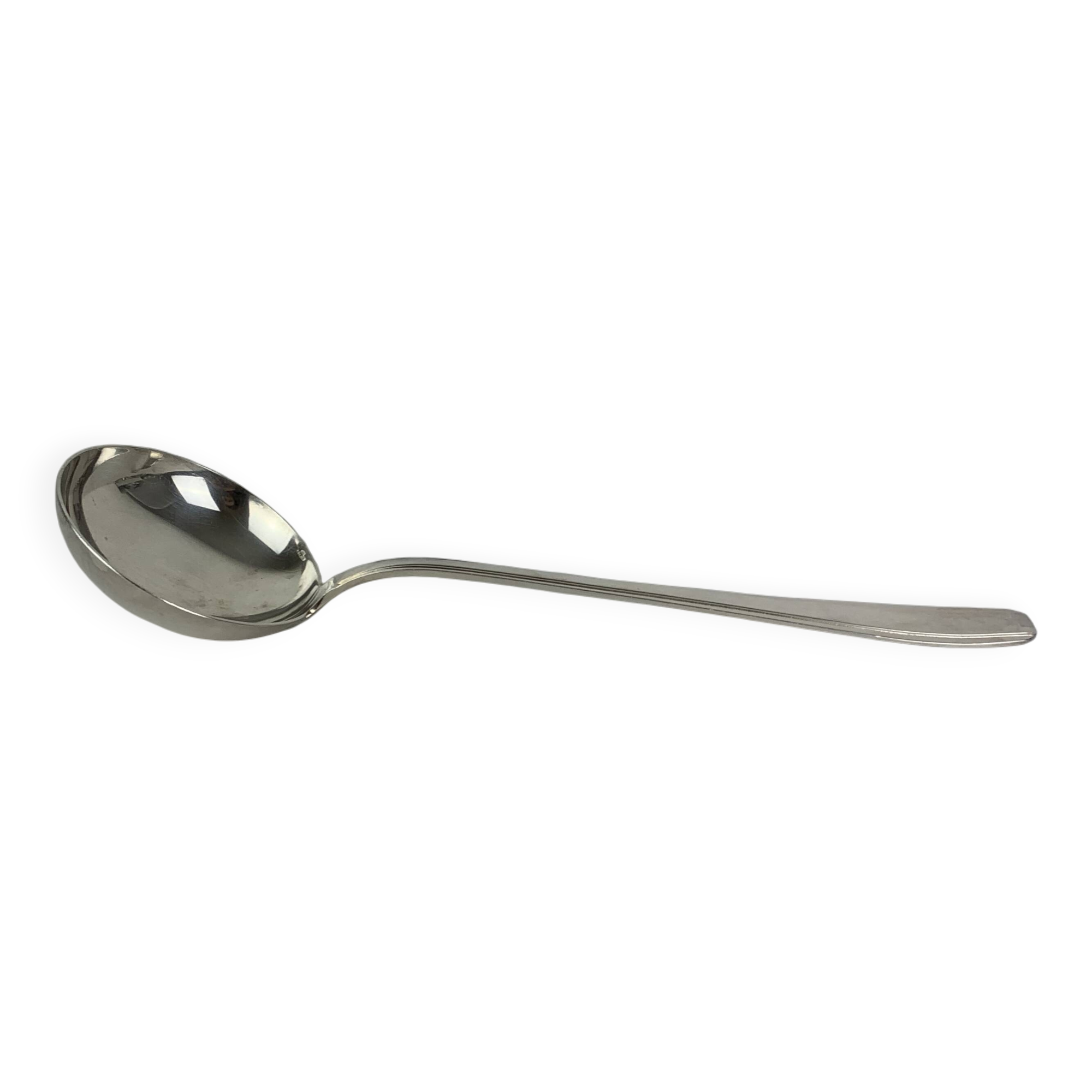 Ercuis silver-plated serving ladle