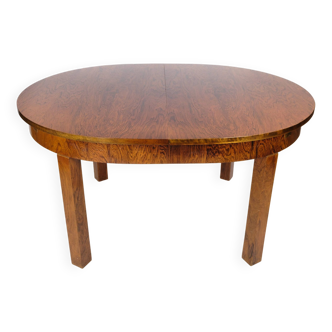 Table à manger de Franciszek Najder réalisée en palissandre des années 1920