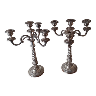 Pair of candelabras