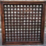 Orientalist Moucharabieh Carved Wood Panel for Interior Architecture