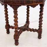 Carved table, France, circa 1910.