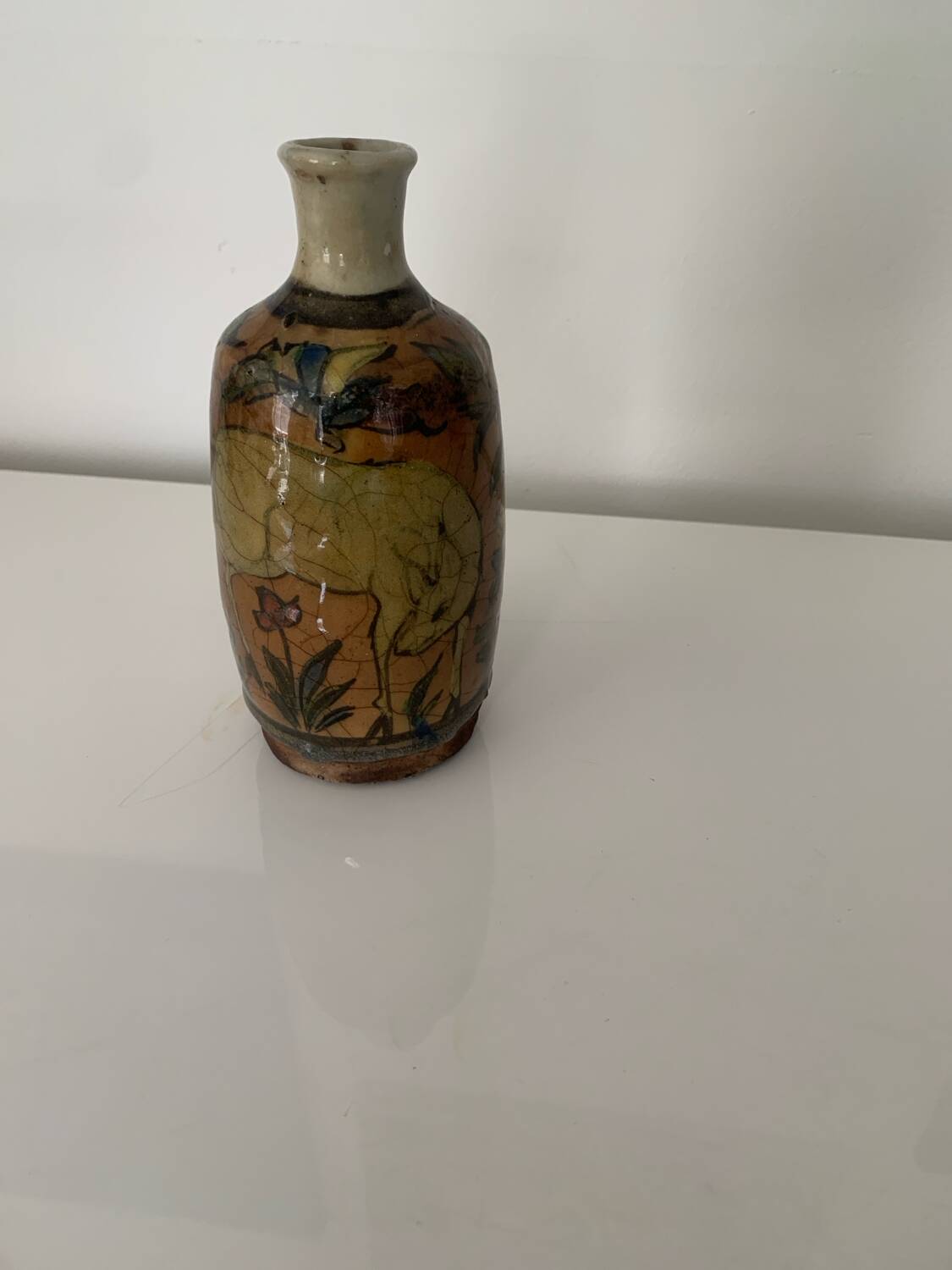 Persian ceramic vase