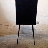 Seat 60 s feet compass, printed vintage_bleu cyan