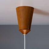 Temde teak and sisal pendant